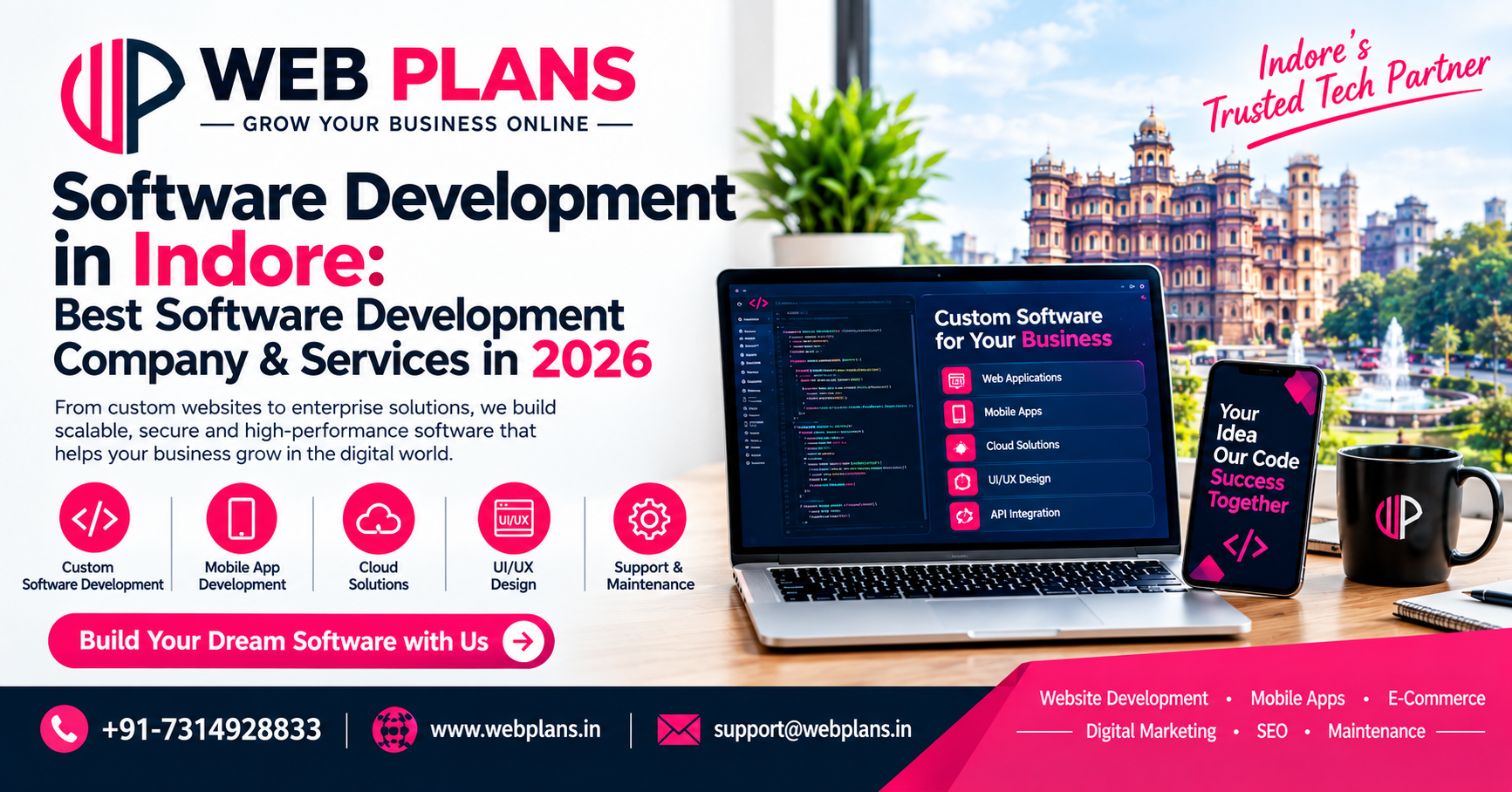 Software Development in Indore: Top Company & Services 2026